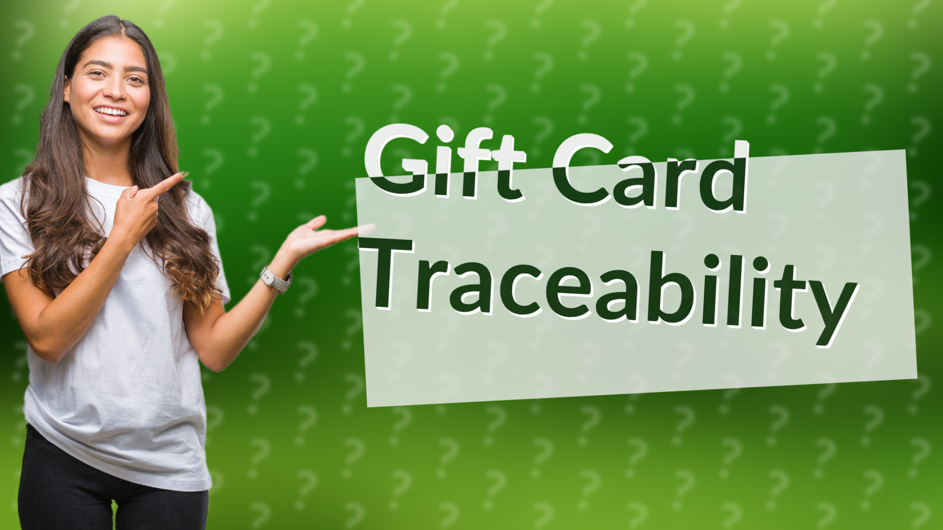 Gift Card Traceability