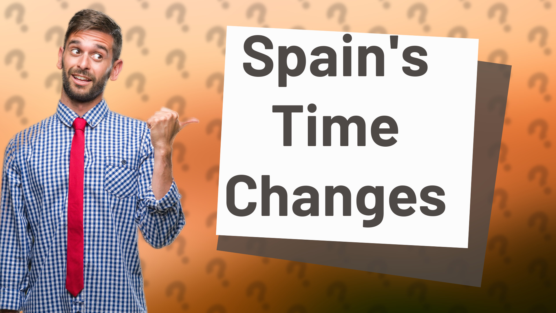 Spain's Time Changes