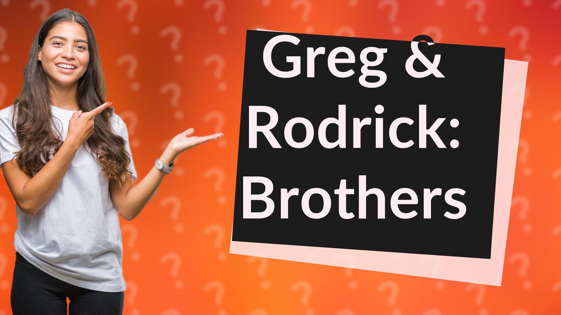 Greg & Rodrick: Brothers