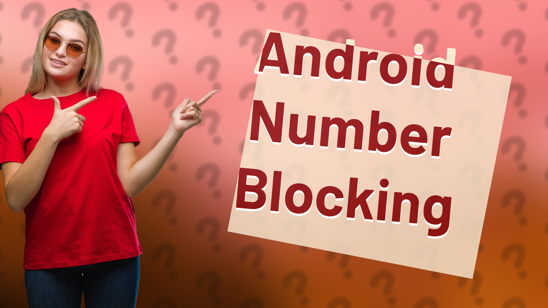 Android Number Blocking