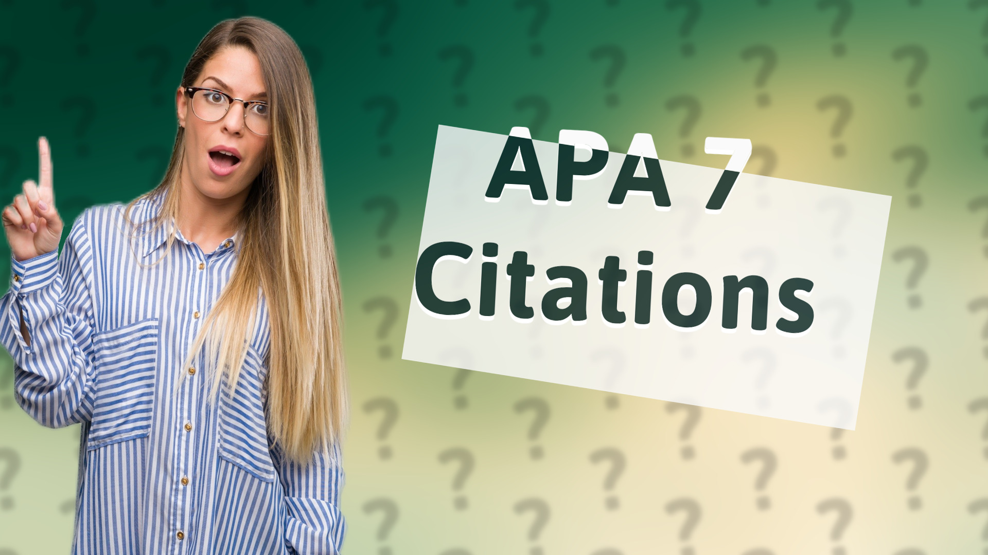 APA 7 Citations