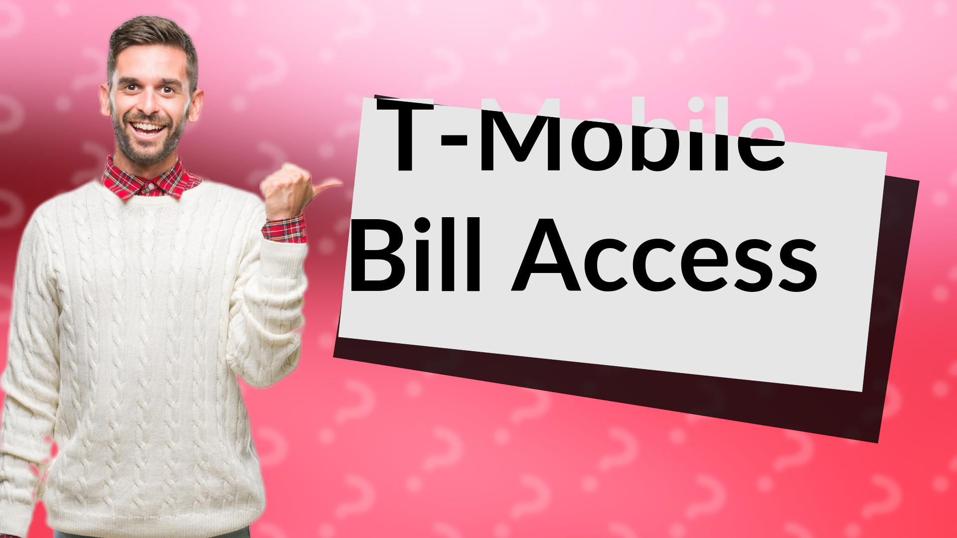 T-Mobile Bill Access