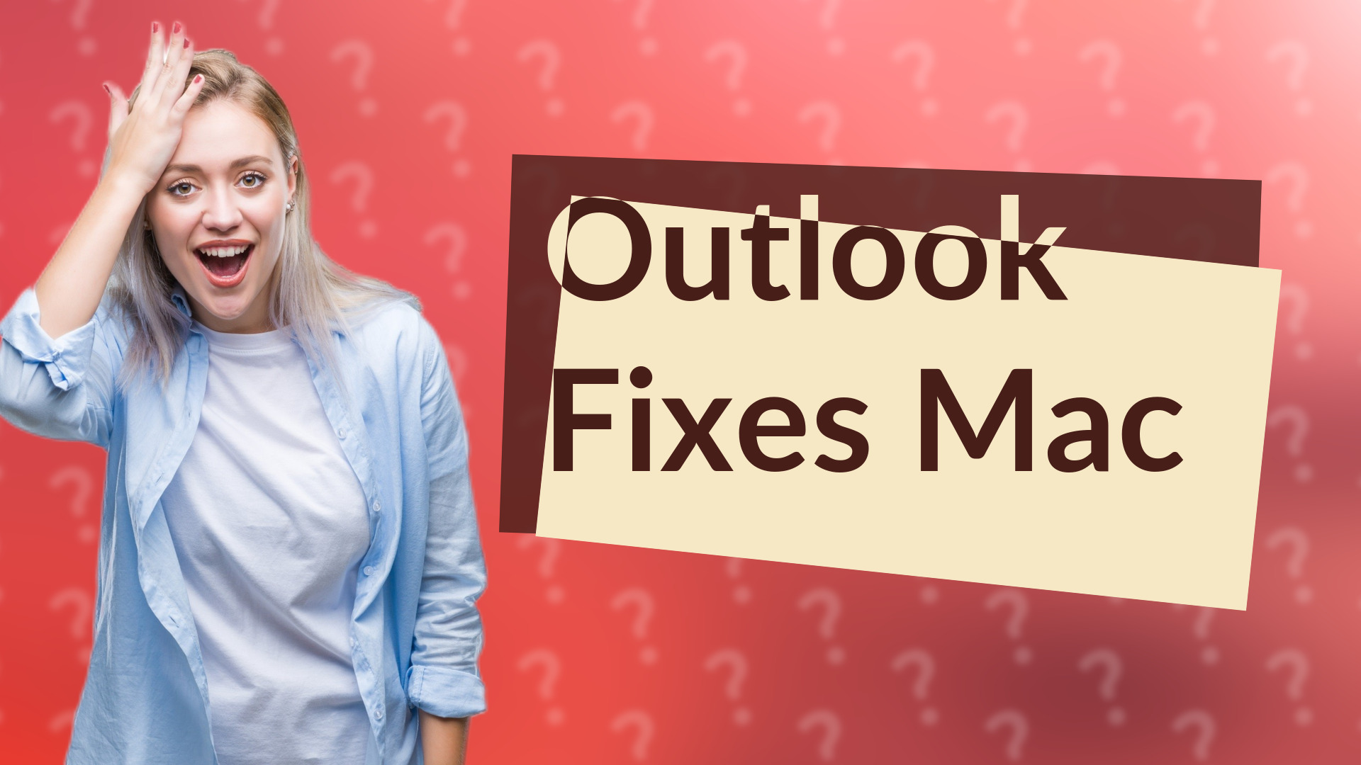 Outlook Fixes Mac