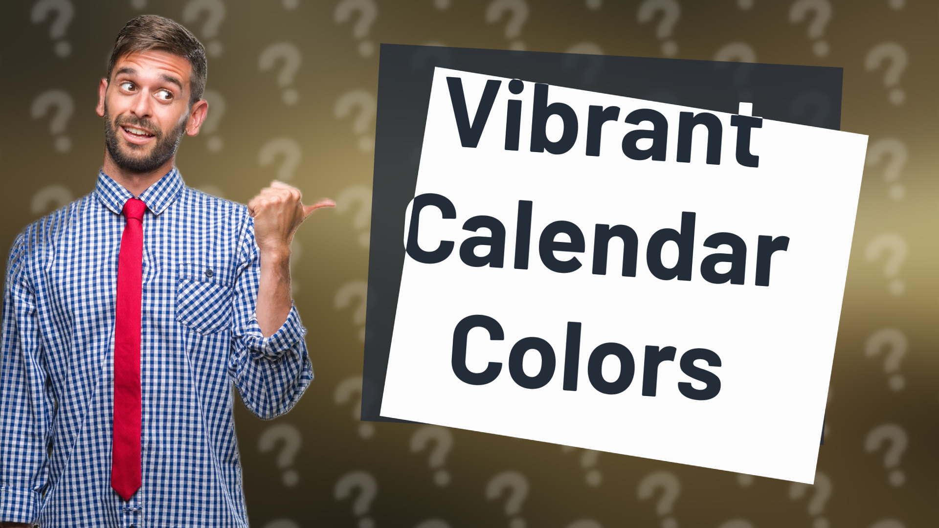 Vibrant Calendar Colors