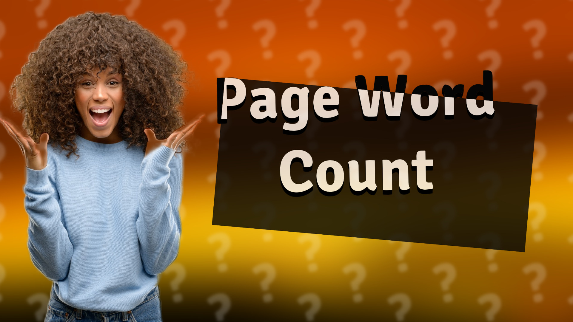 Page Word Count
