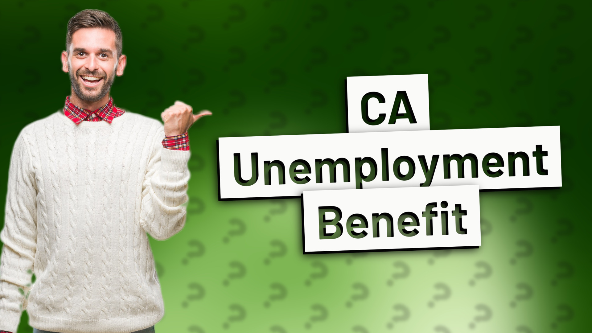 CA Unemployment Benefit
