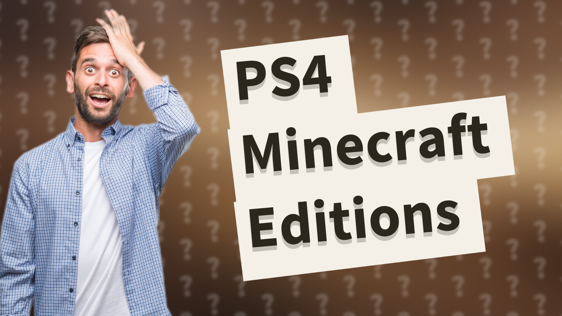 PS4 Minecraft Editions