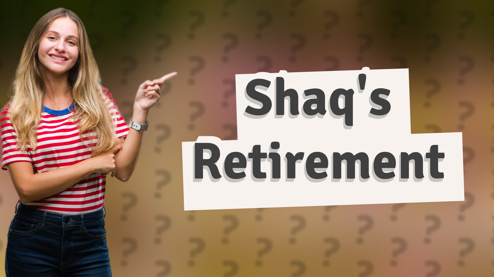 Shaq's Retirement