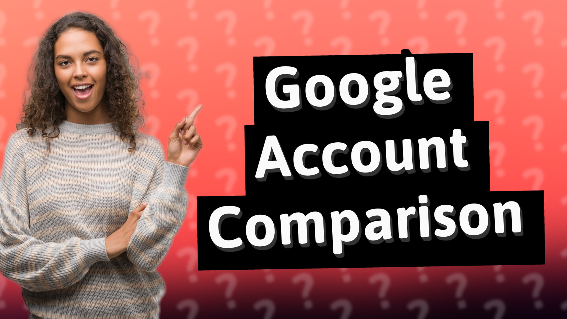 Google Account Comparison