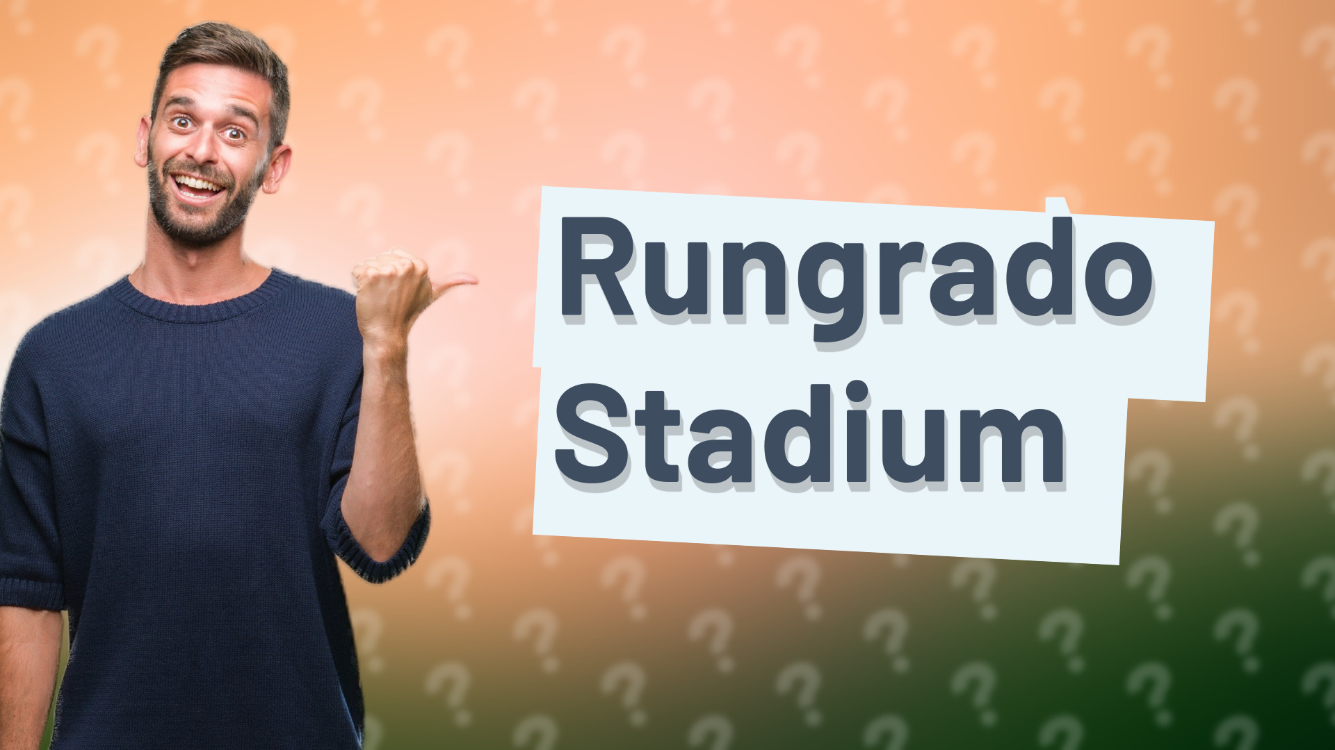 Rungrado Stadium