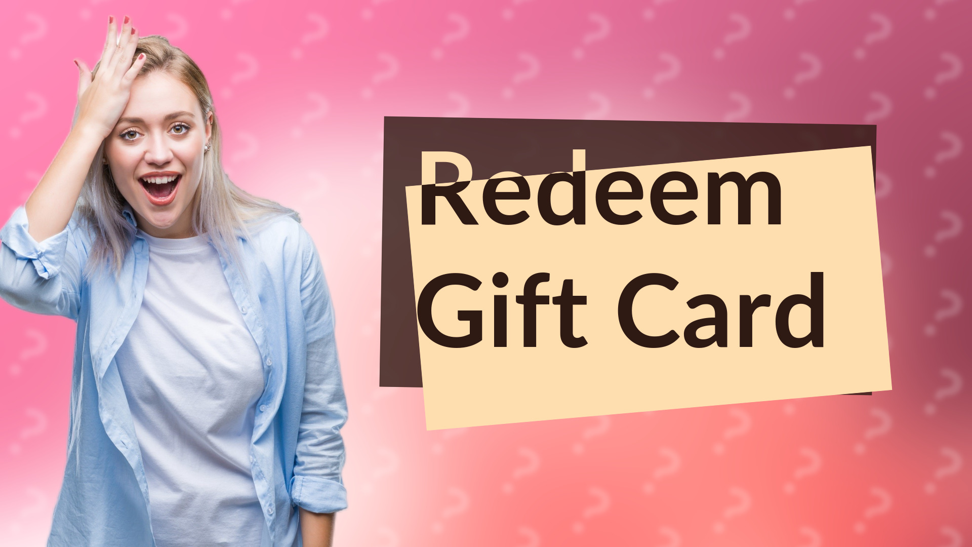 Redeem Gift Card