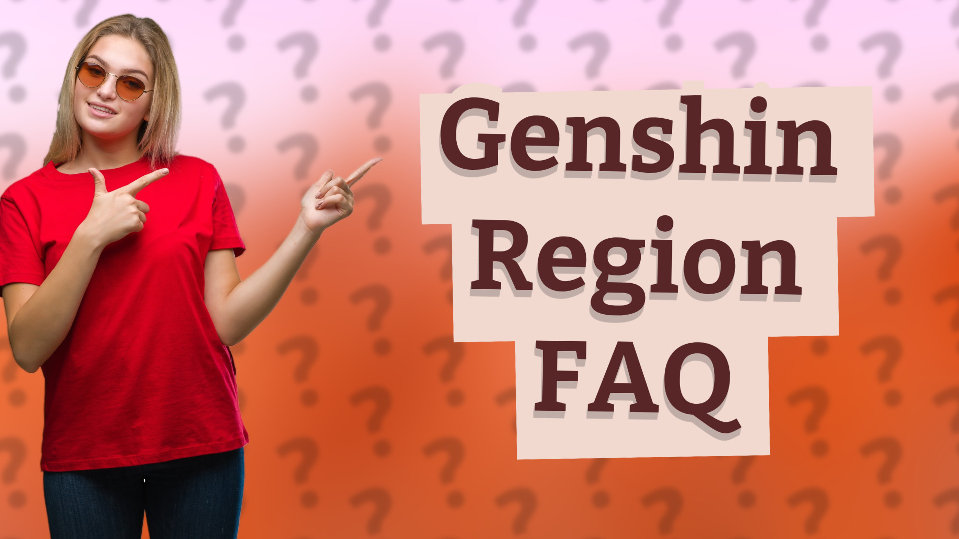 Genshin Region FAQ