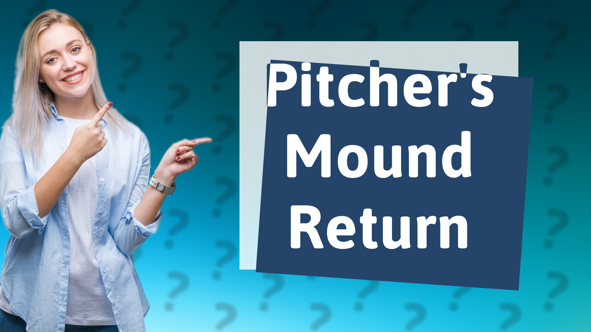 Pitcher's Mound Return