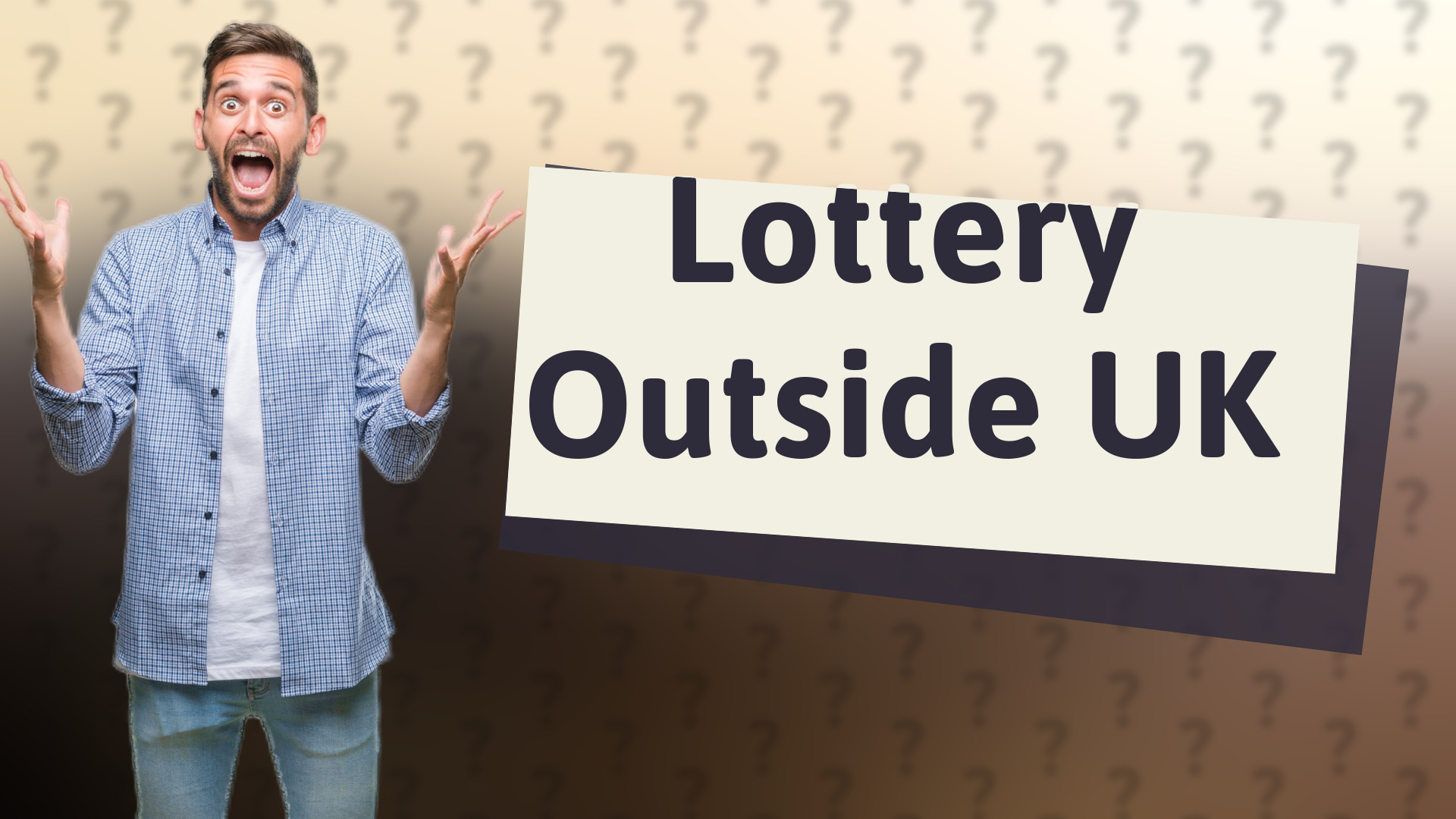 Lottery Outside UK