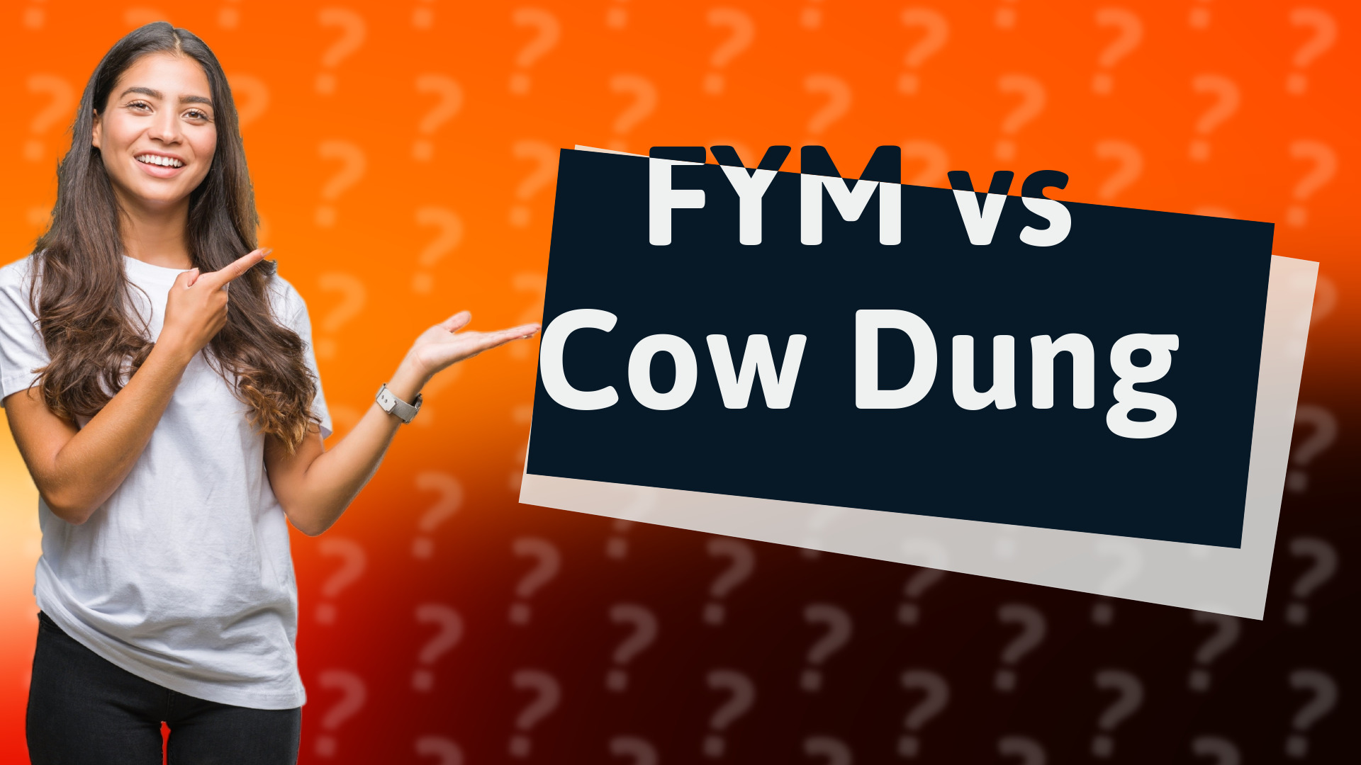 FYM vs Cow Dung