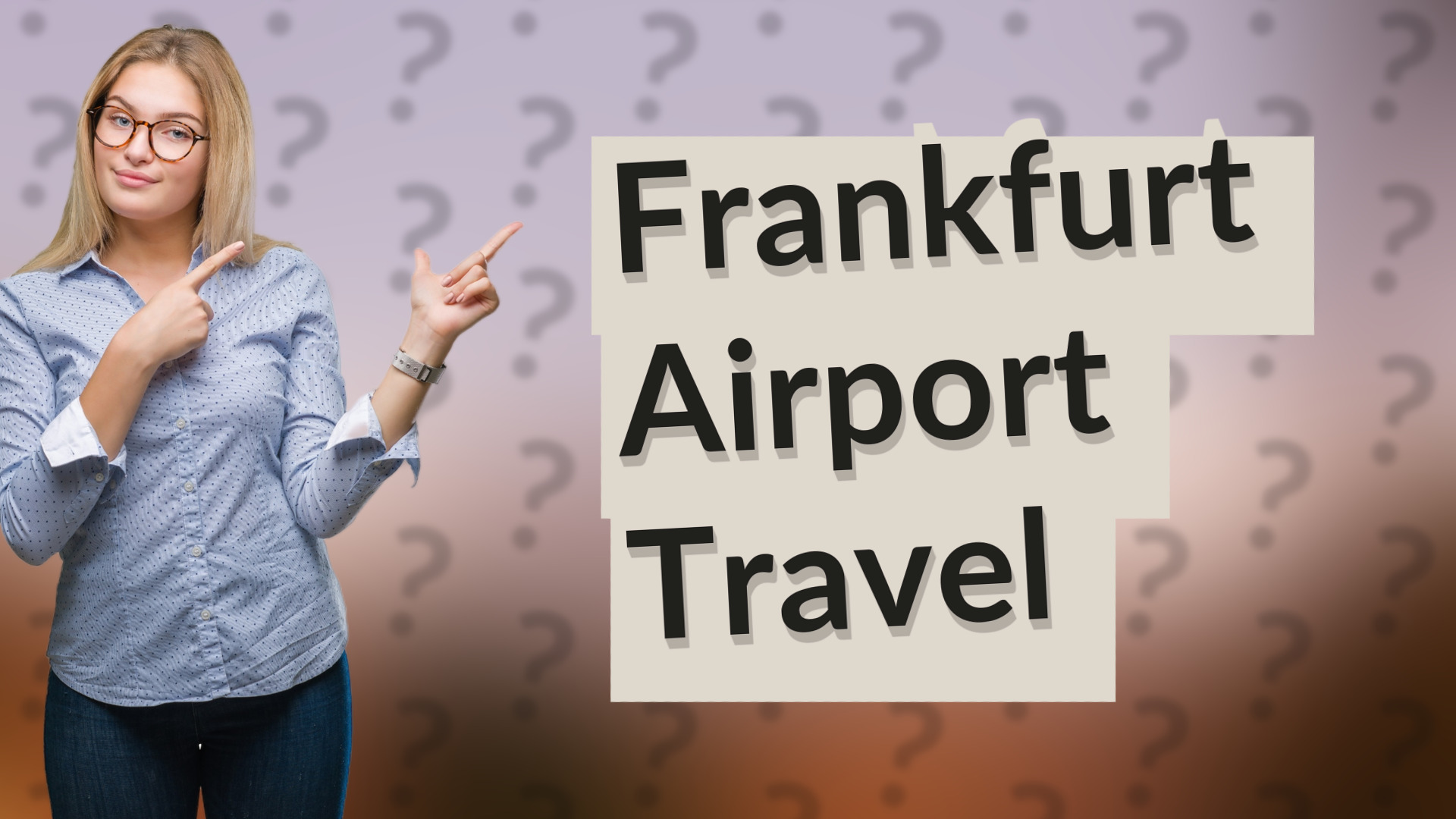 Frankfurt Airport Travel