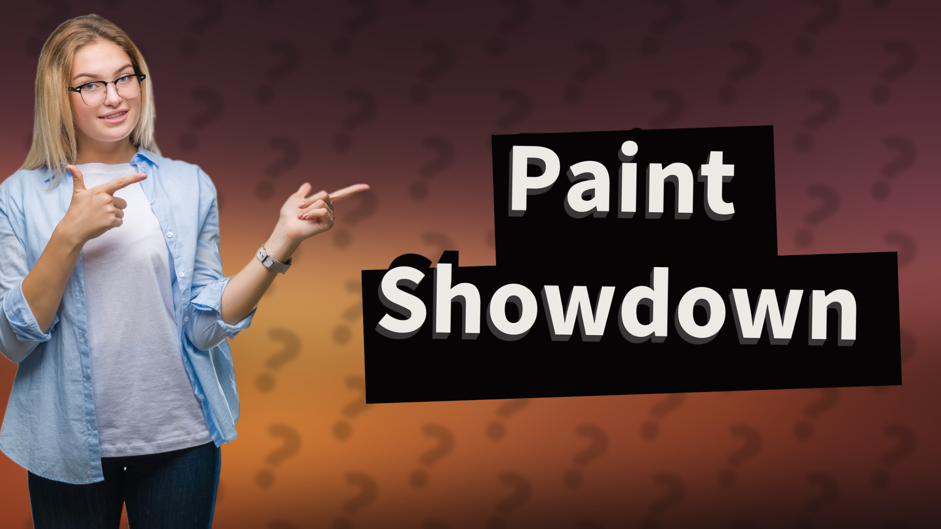 Paint Showdown