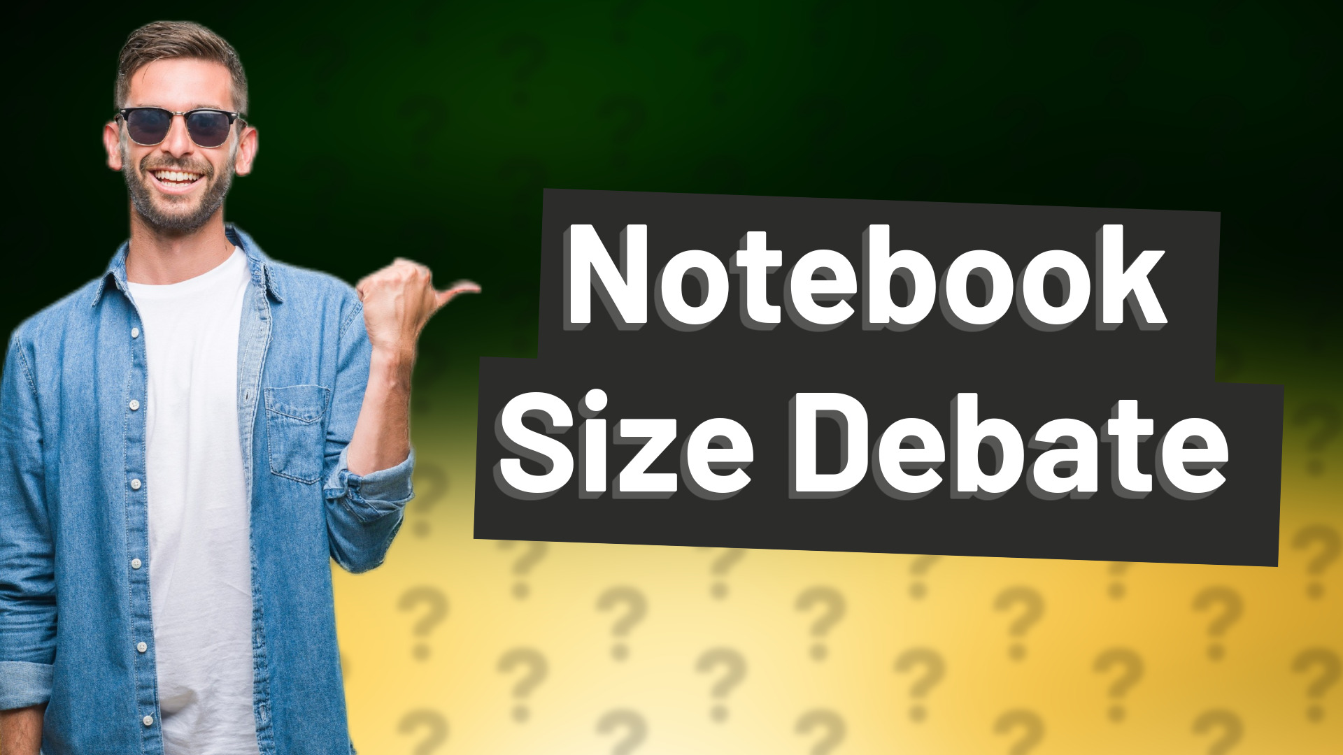 Notebook Size Debate