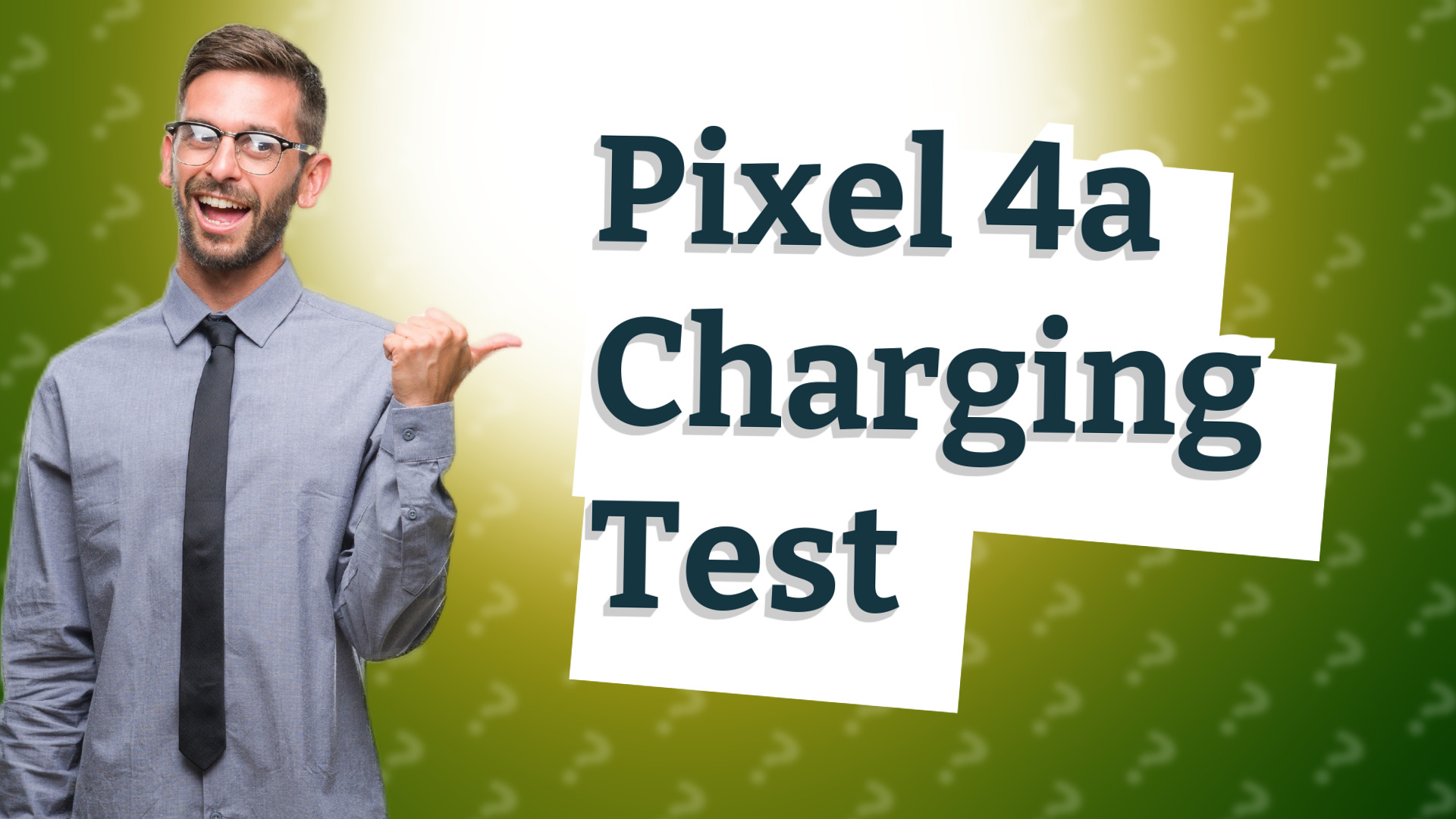Pixel 4a Charging Test