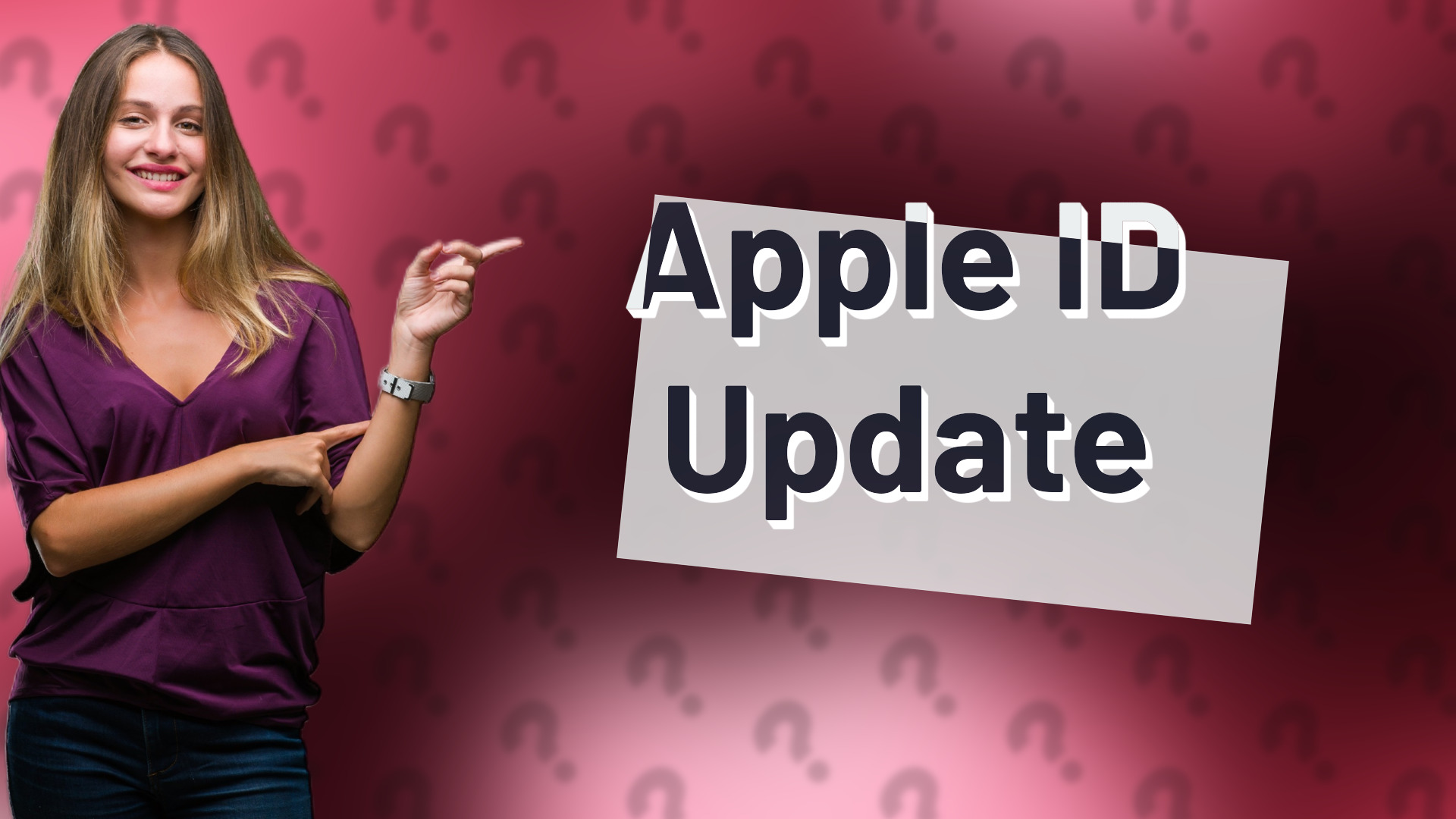 Apple ID Update
