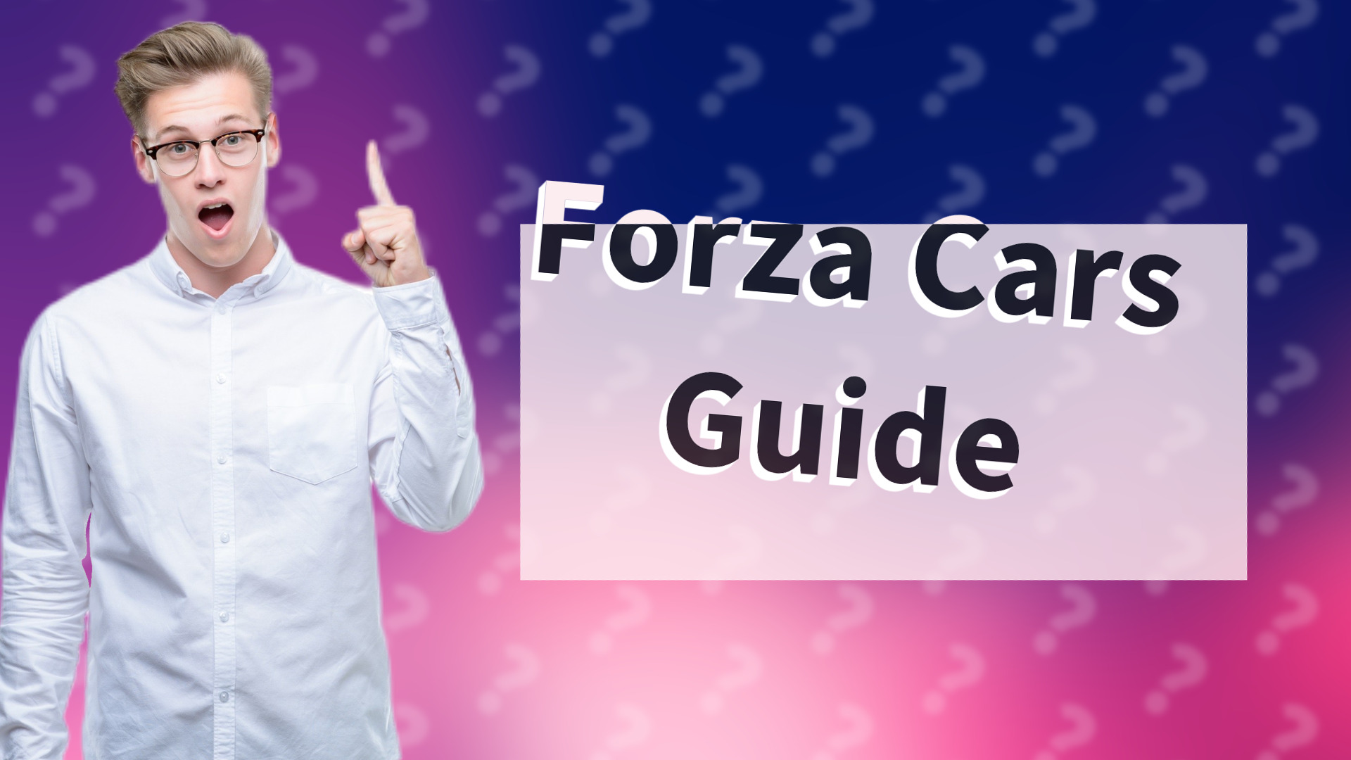 Forza Cars Guide