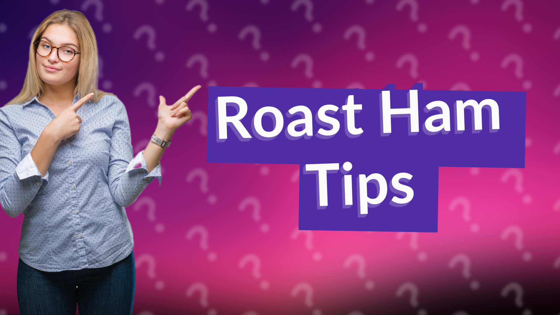Roast Ham Tips