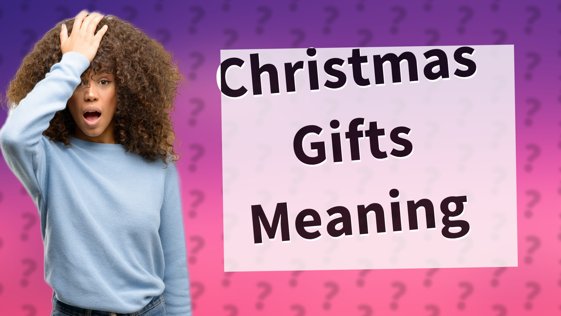 Christmas Gifts Meaning