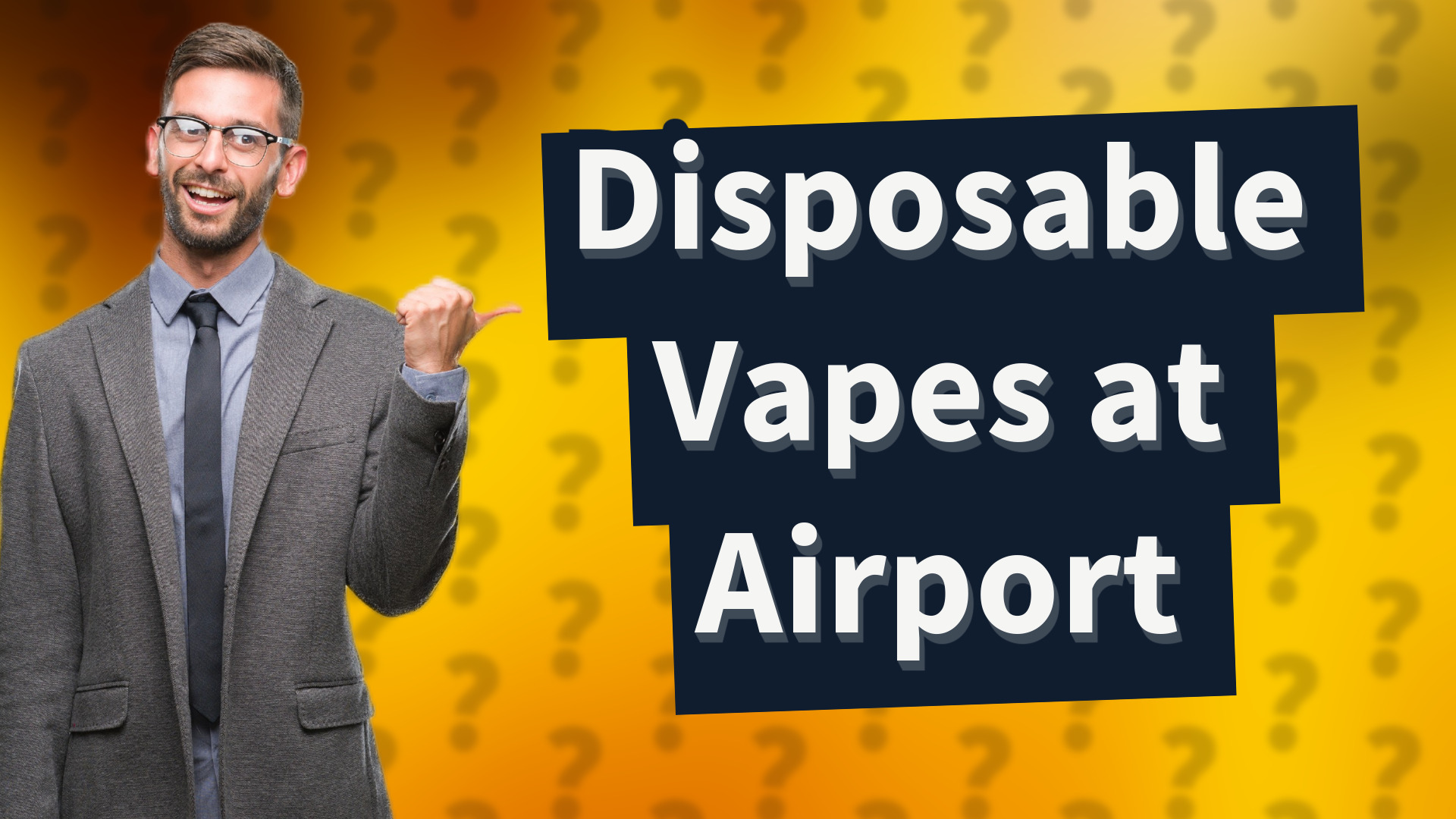 Disposable Vapes at Airport