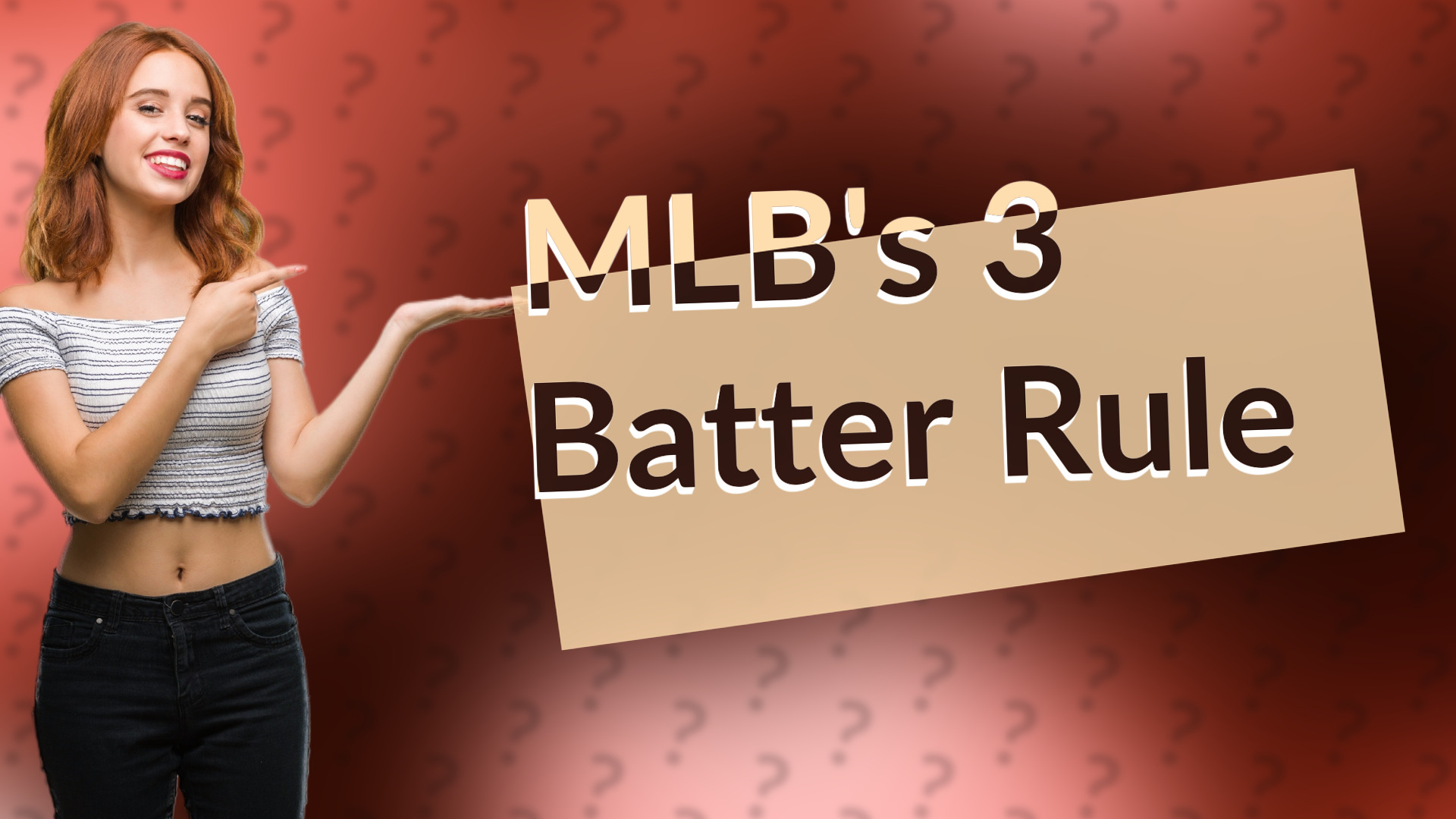 MLB's 3 Batter Rule