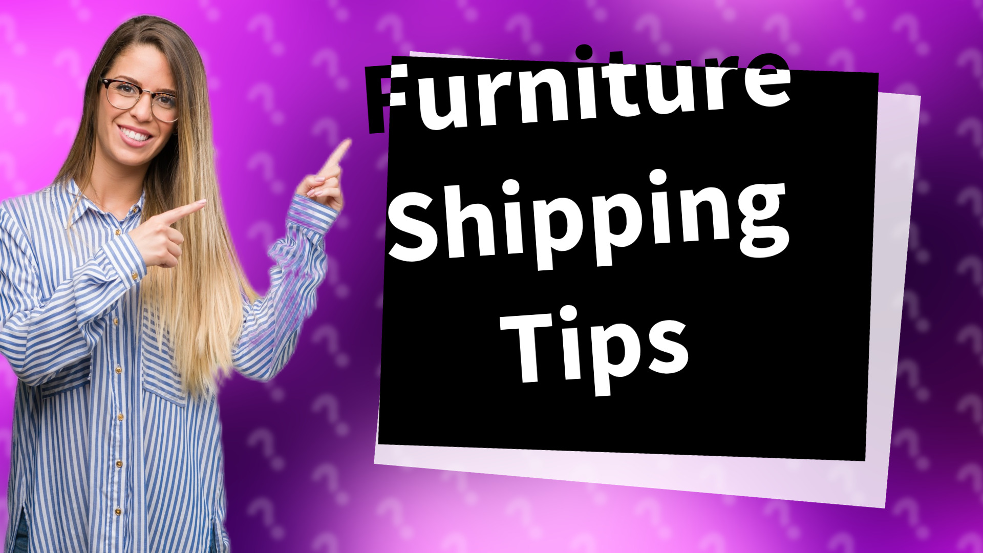Furniture Shipping Tips