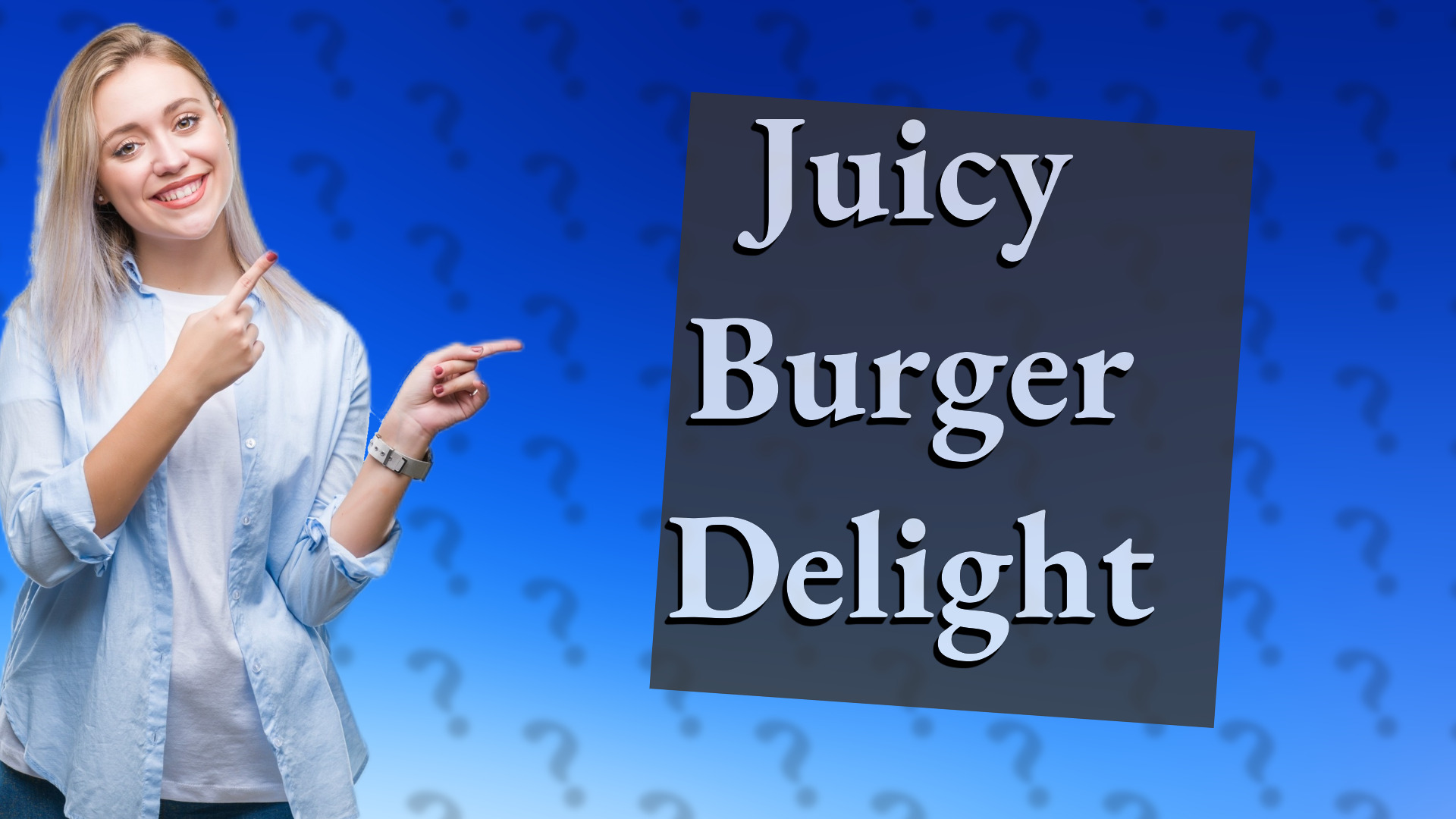 Juicy Burger Delight