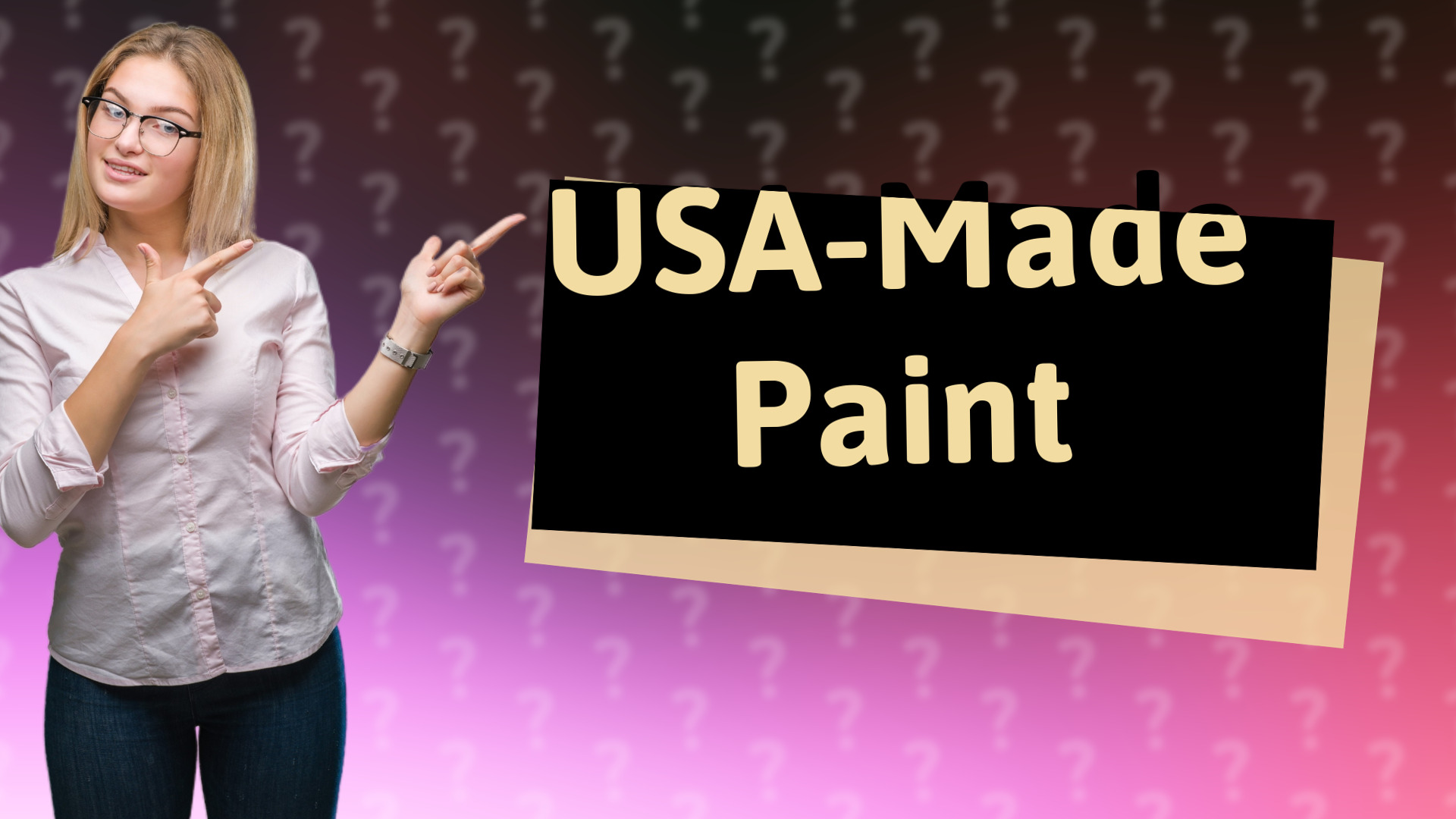 USA-Made Paint