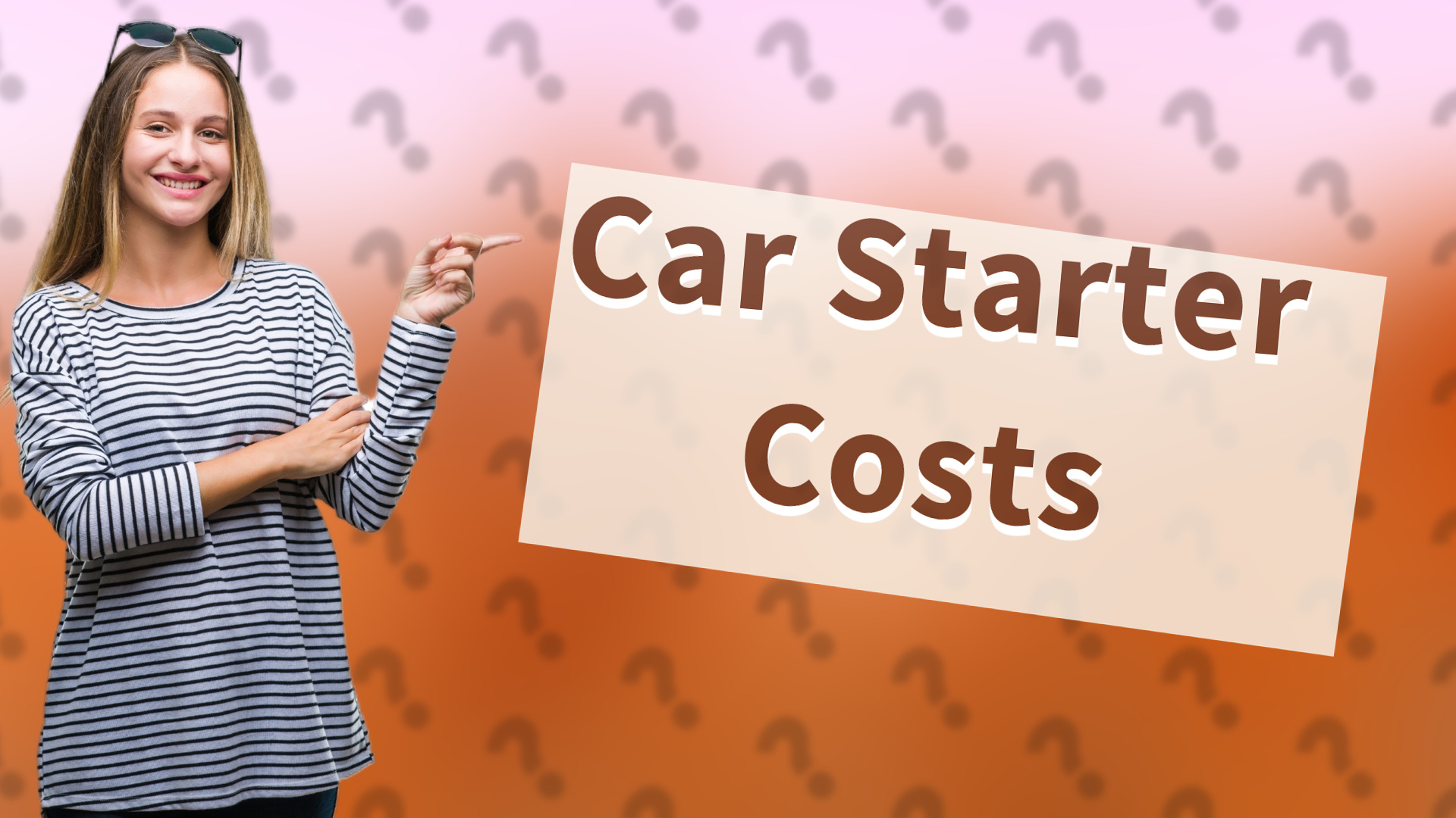 Car Starter Costs