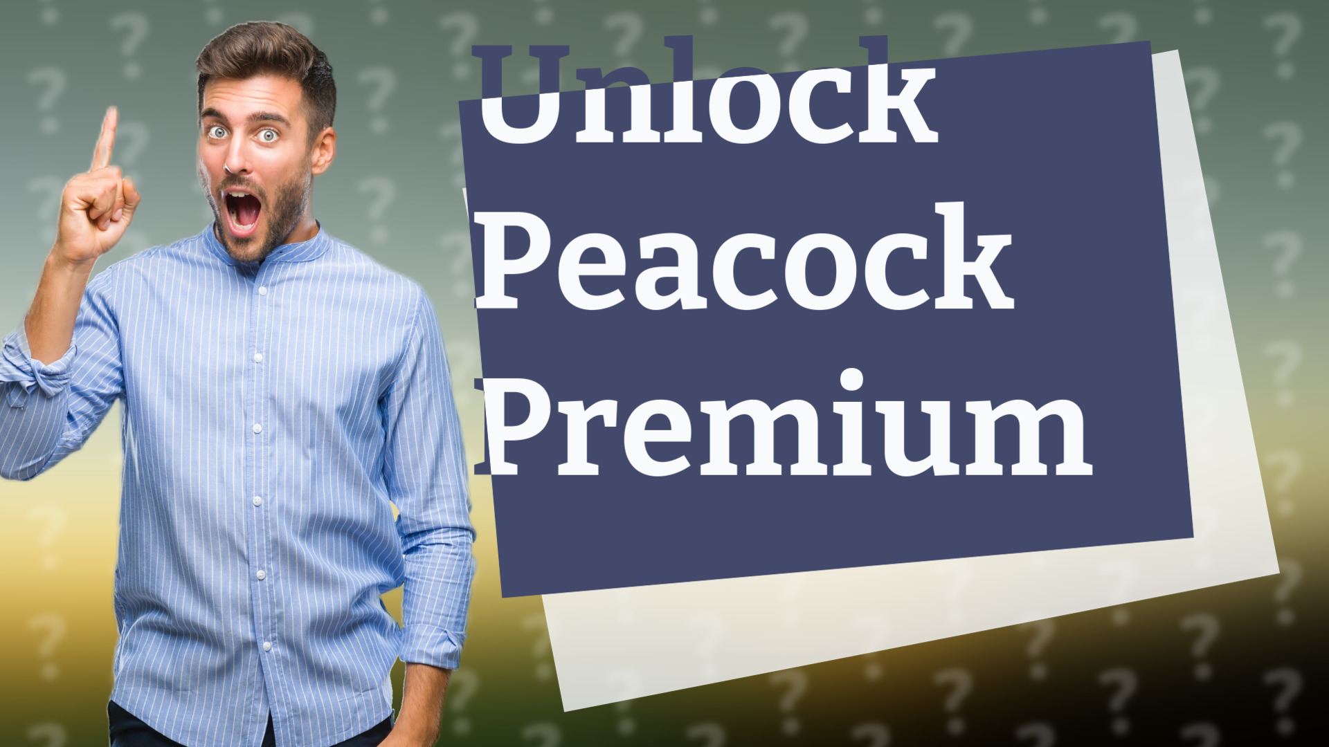 Unlock Peacock Premium