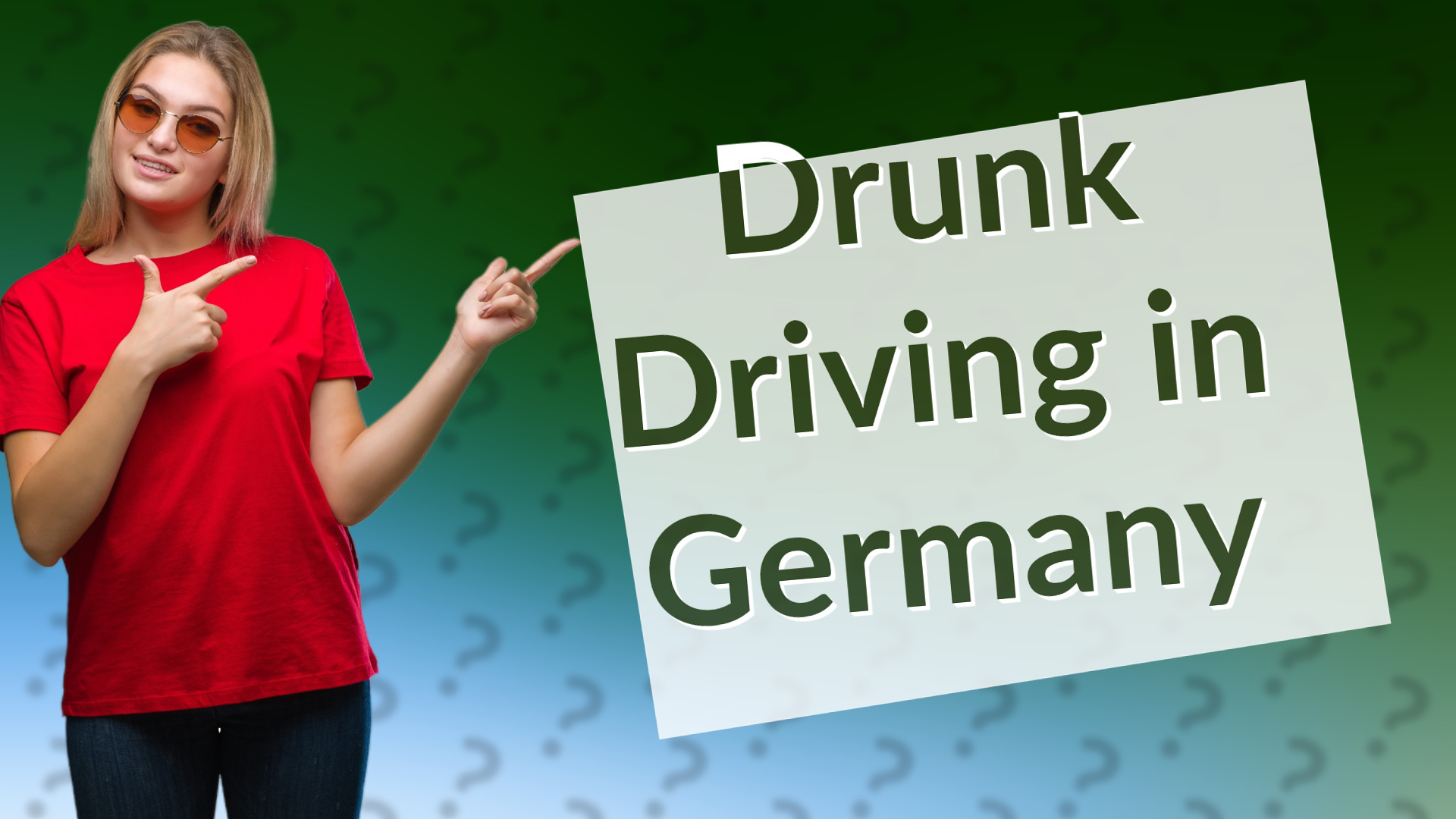 Drunk Driving in Germany