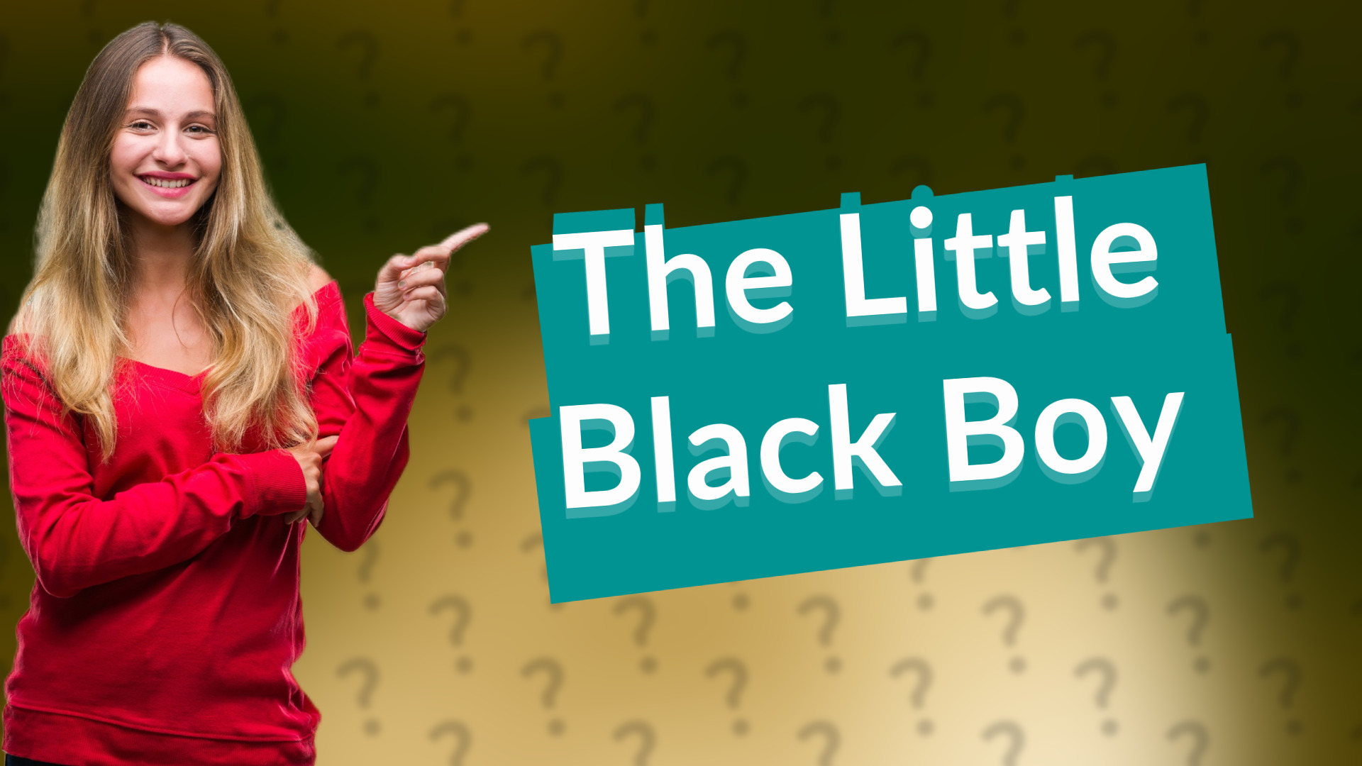 The Little Black Boy