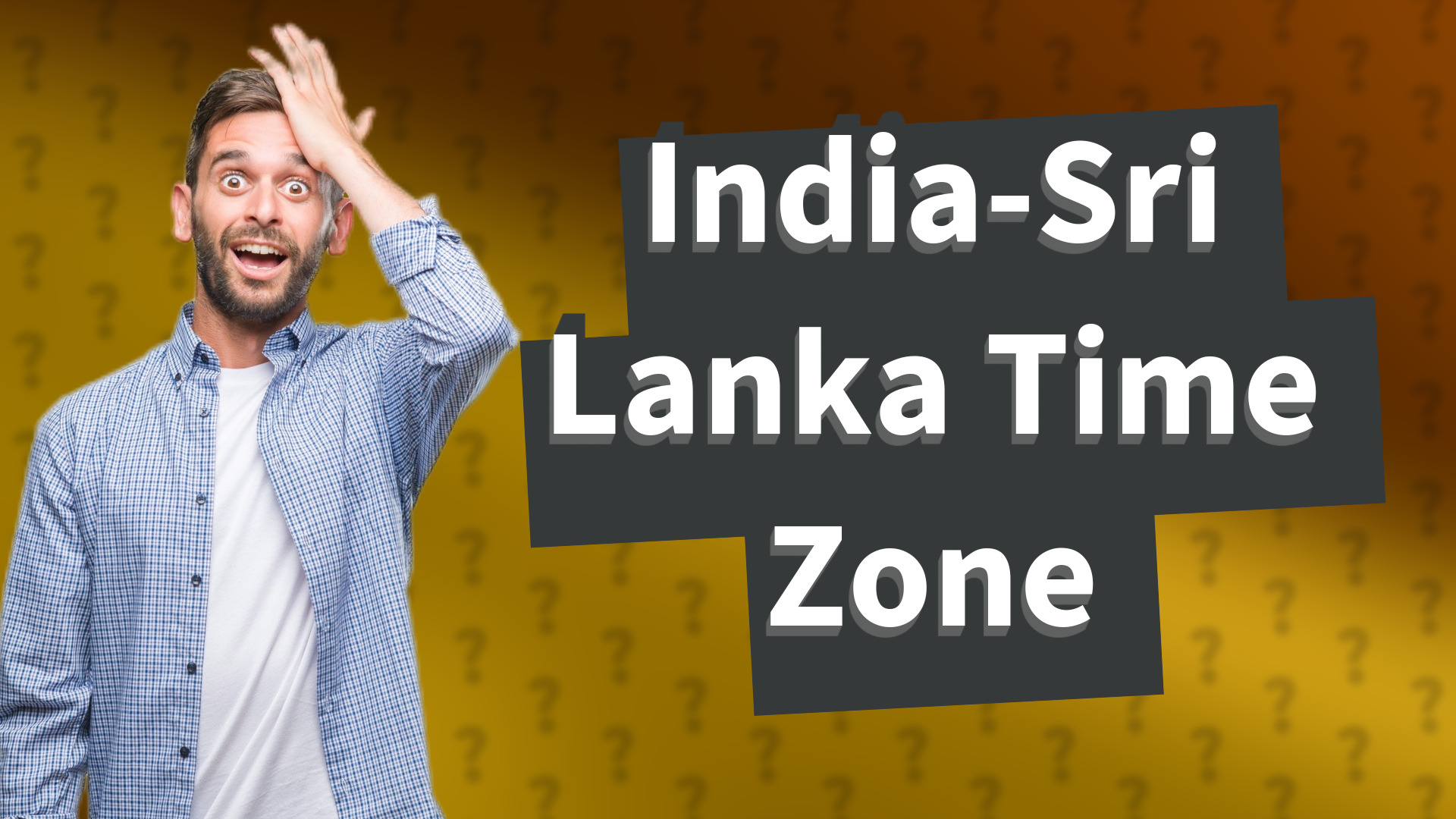 India-Sri Lanka Time Zone