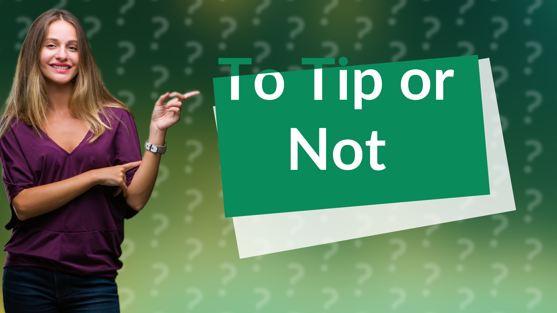 To Tip or Not