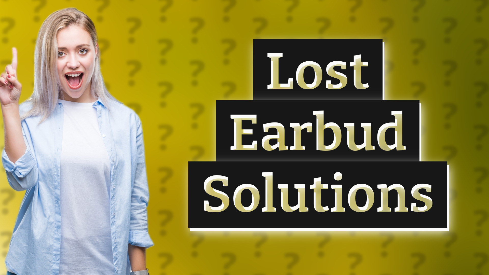 Lost Earbud Solutions