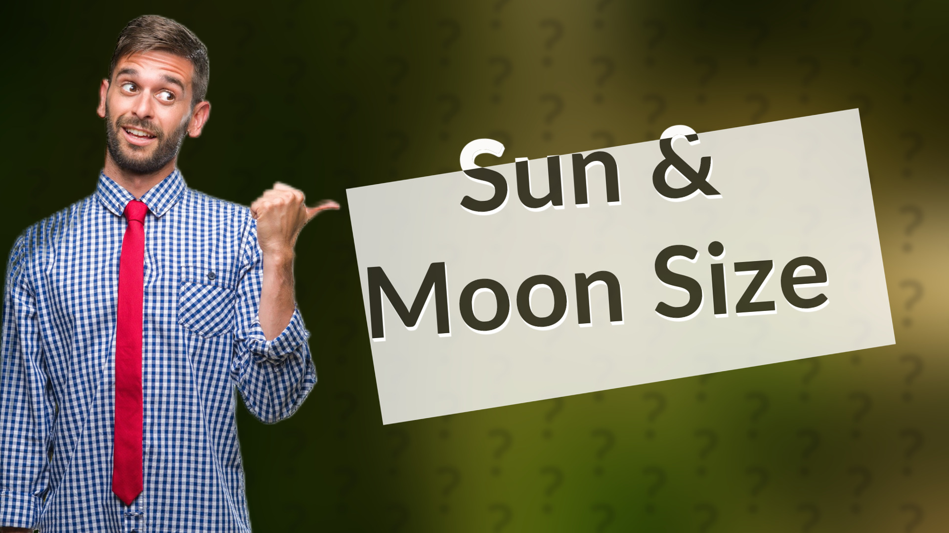 Sun & Moon Size