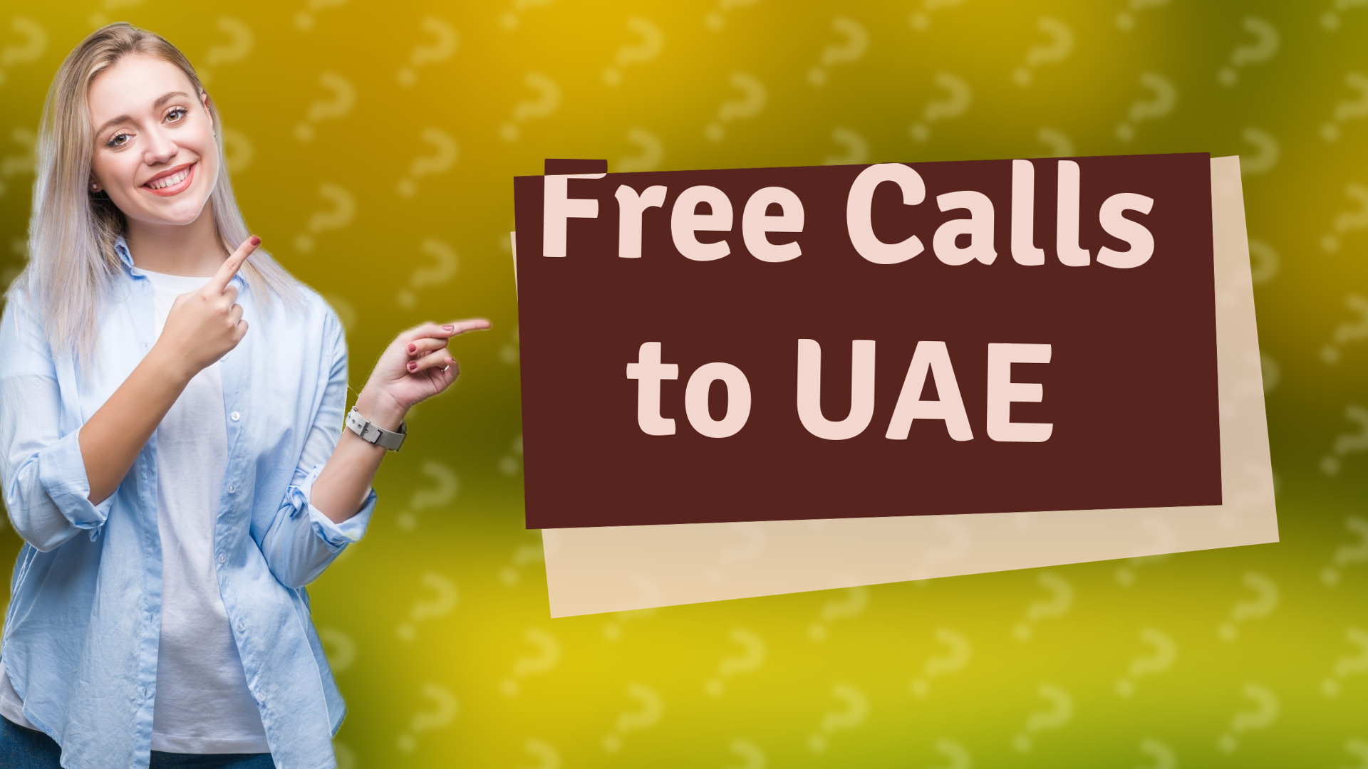 Free Calls to UAE