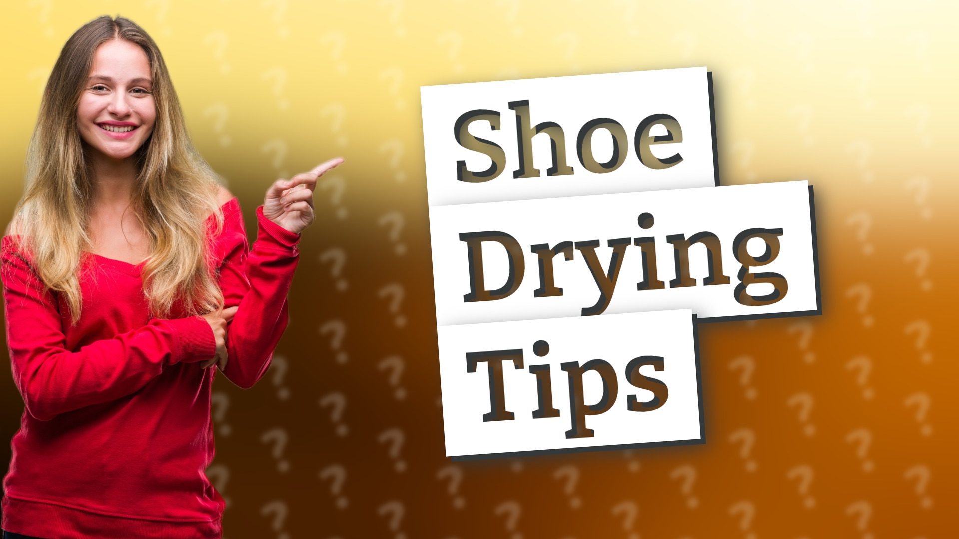Shoe Drying Tips