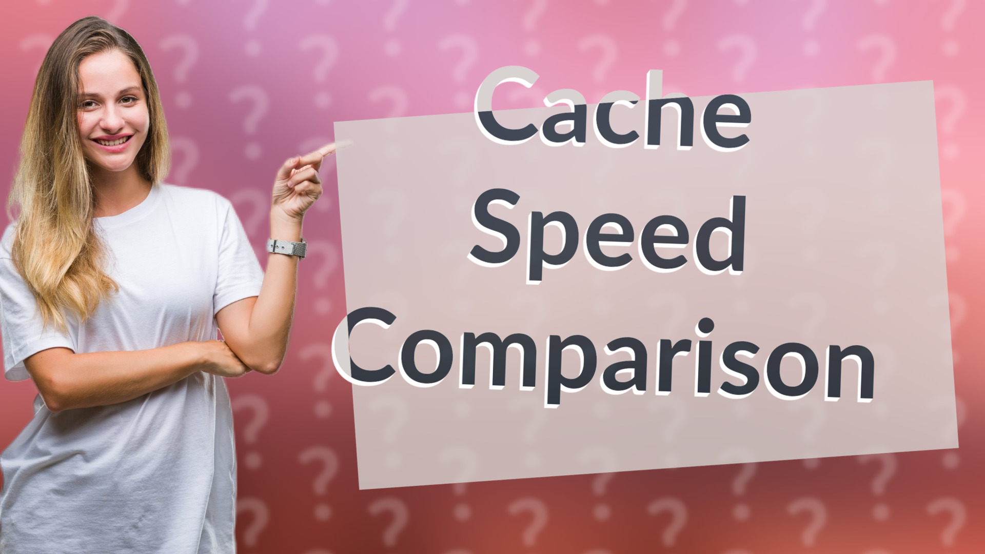 Cache Speed Comparison
