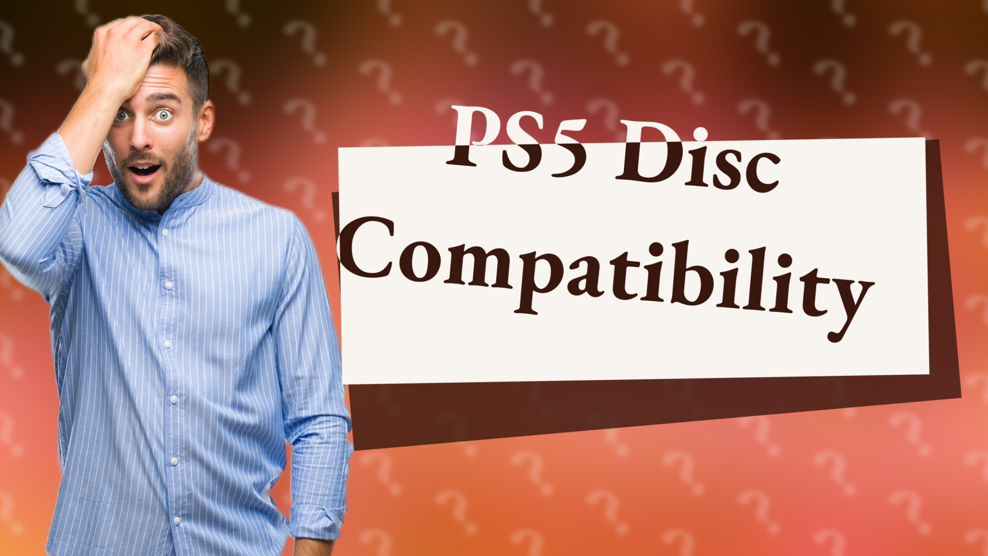 PS5 Disc Compatibility