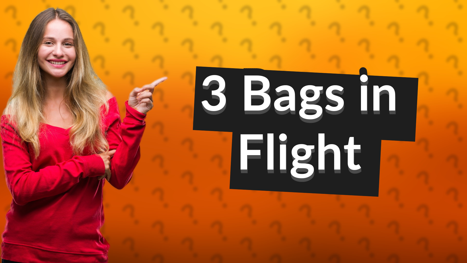3 Bags in Flight