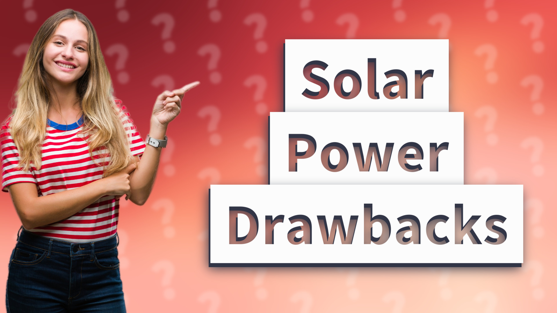Solar Power Drawbacks