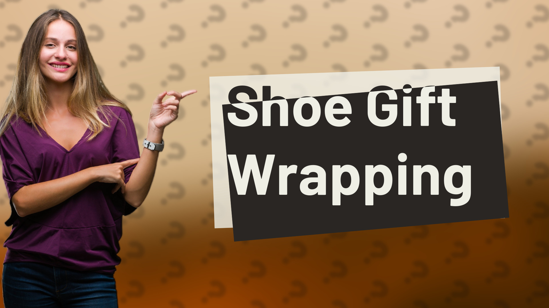 Shoe Gift Wrapping