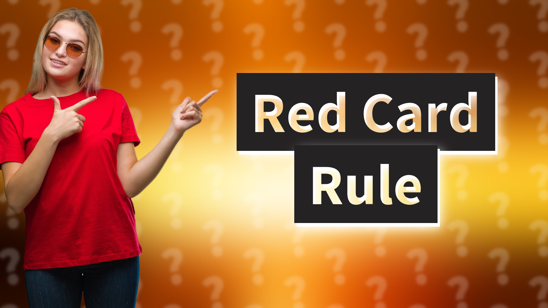 Red Card Rule