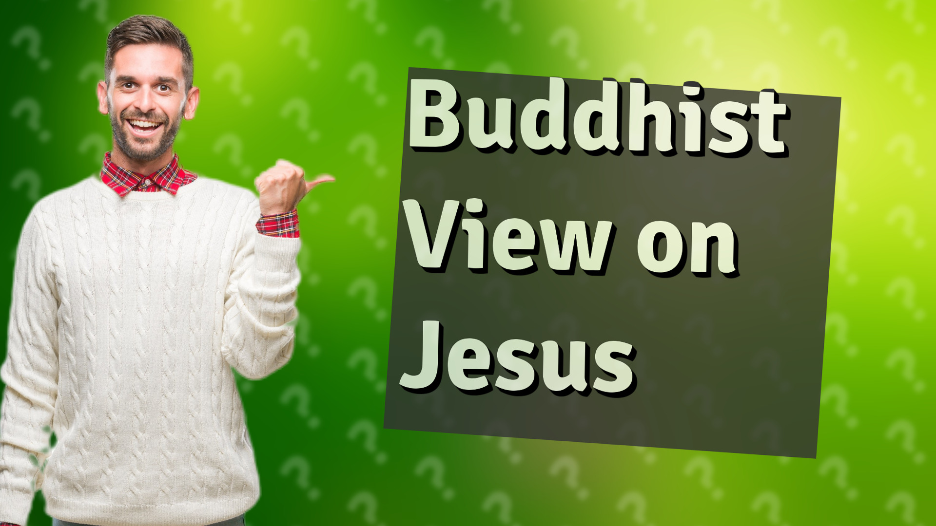 Buddhist View on Jesus