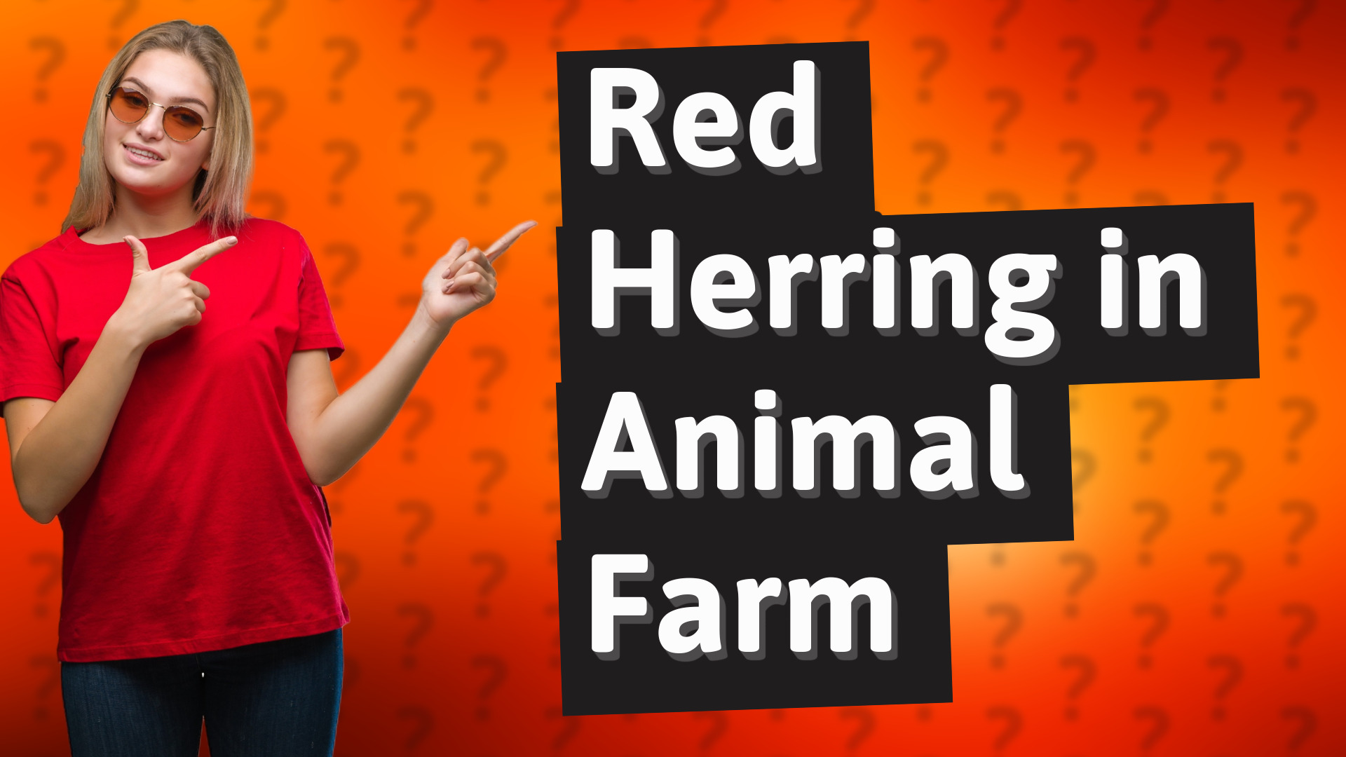 Red Herring in Animal Farm